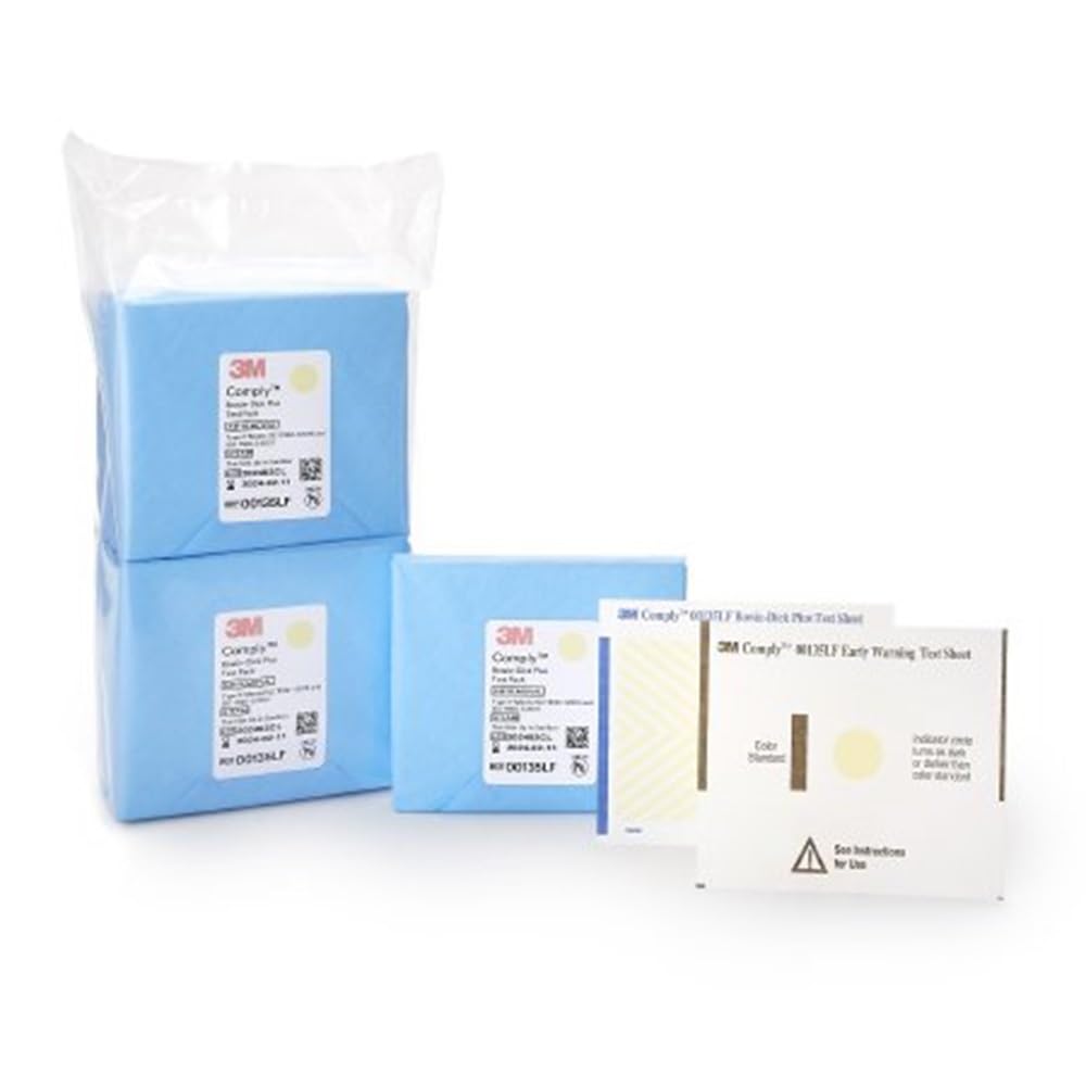 Amazon.com: 3M-00135LF Comply Bowie-Dick Test Pack LeadFree 30 Per
